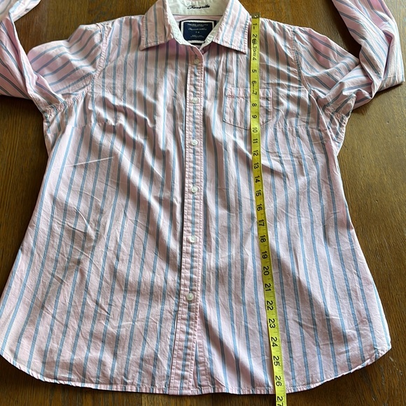 American Eagle Outfitters favorite shirt size 14 button-down collar eagle button - Picture 9 of 13